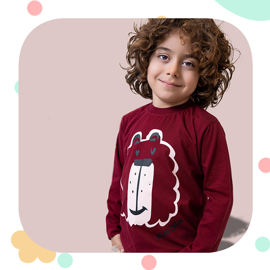 بلوز چاپدار شیر بانشاط