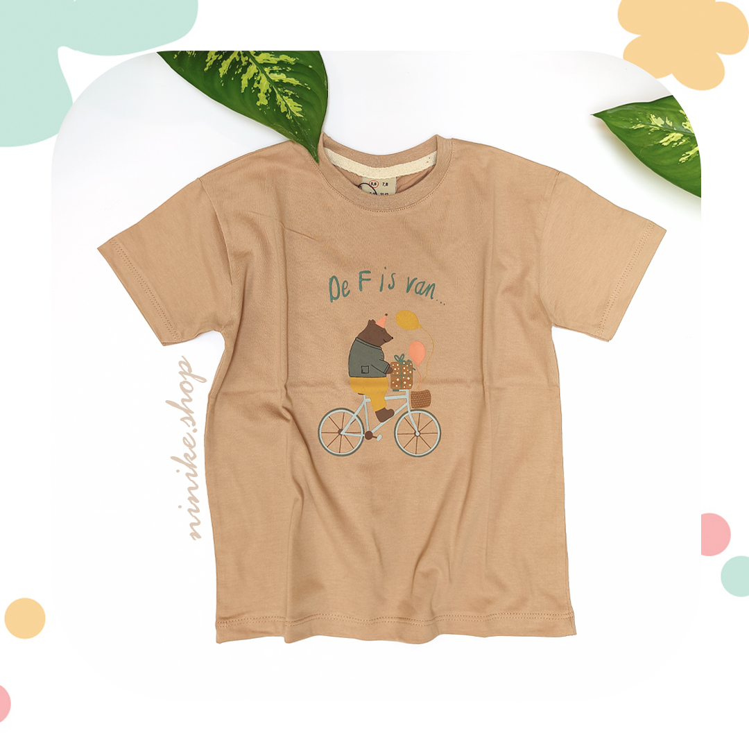 تیشرت چاپدار خرس بازیگوش - Image 2