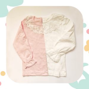 بلوز یقه ژیفون چین دار