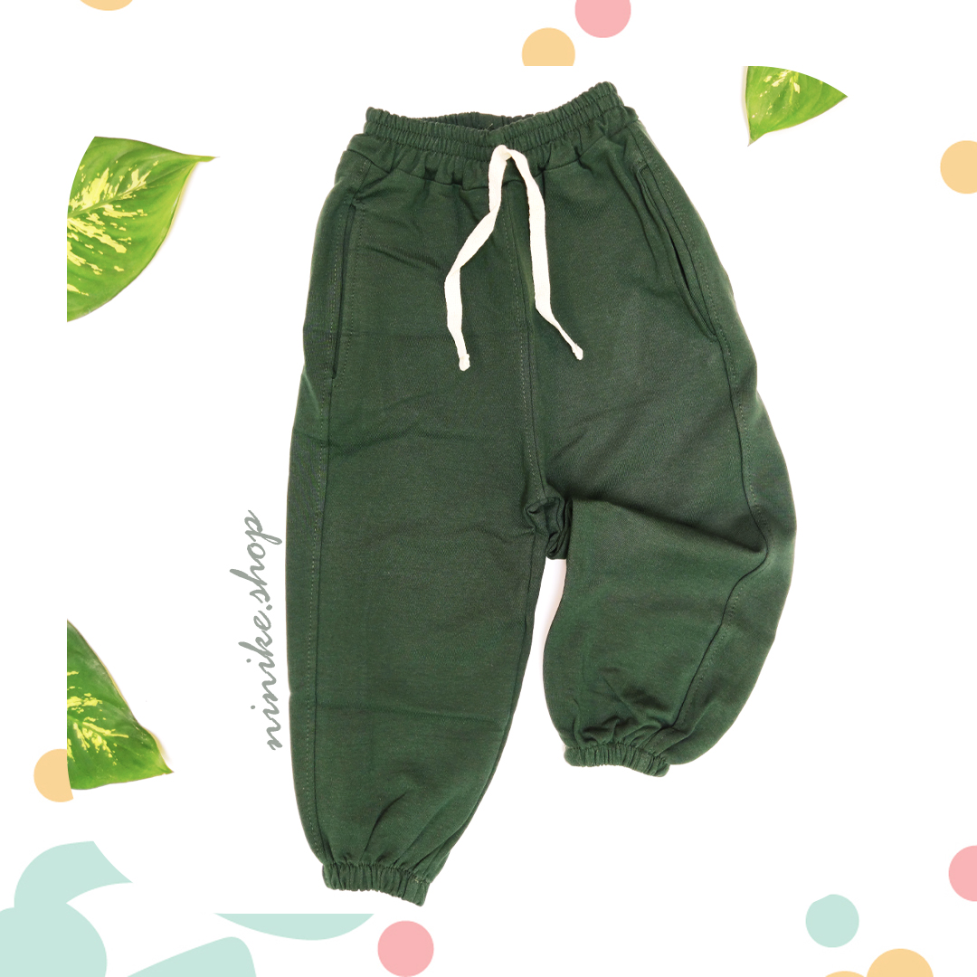 شلوار کودکانه هرس اسلش سبز جنگلی - Image 3
