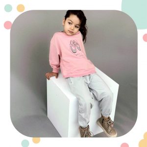 شلوار کودکانه هرس اسلش نقره ای