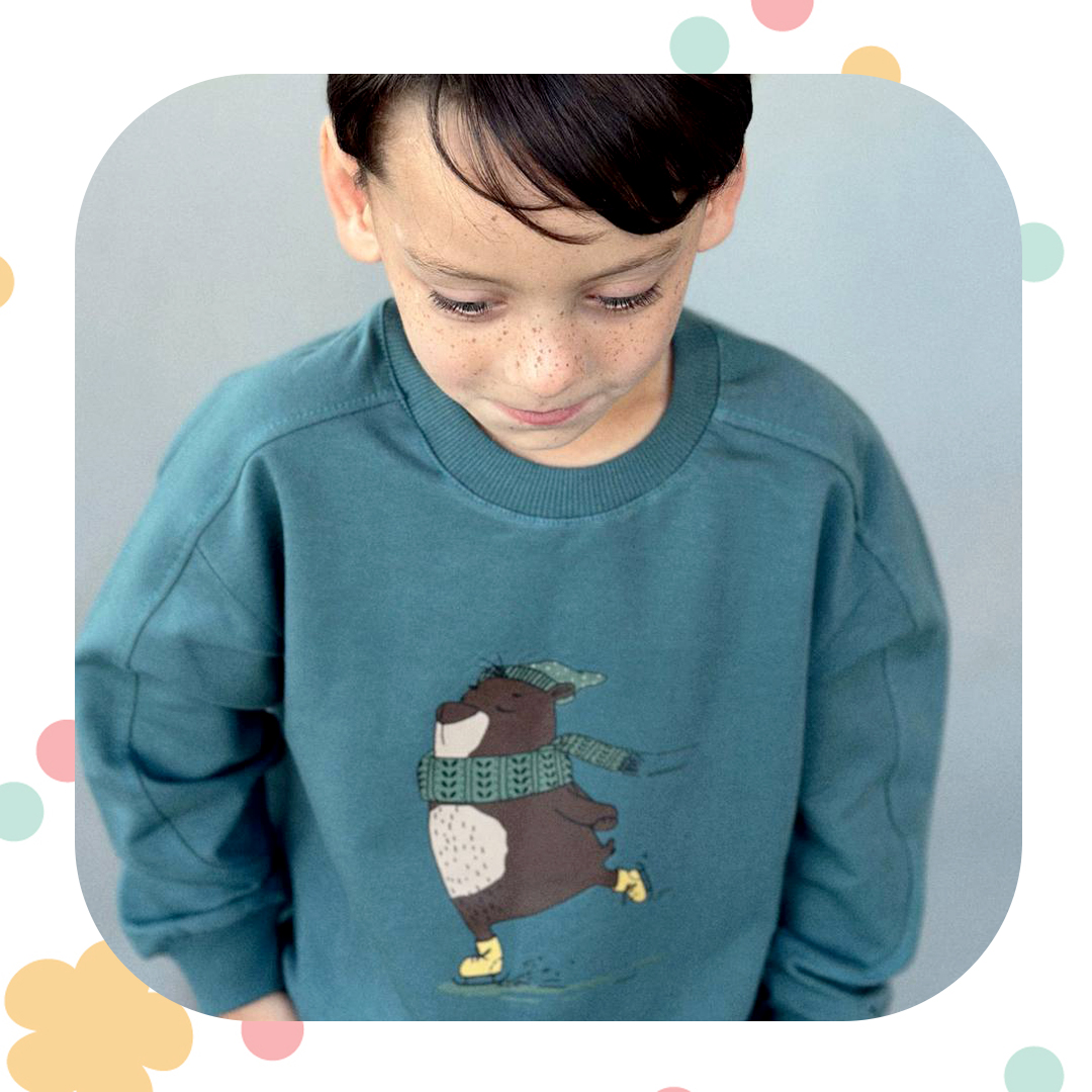 دورس کودکانه هرس خرس اسکیت سوار - Image 4