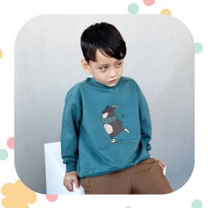 دورس کودکانه هرس خرس اسکیت سوار